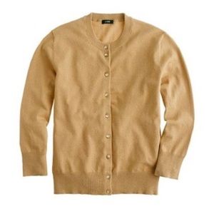 J. Crew Cotton Jackie Cardigan Sweater